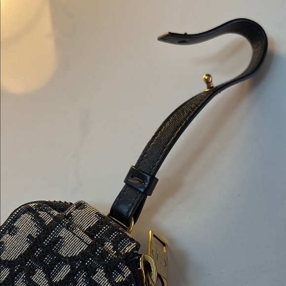 Dior Black and White Monogram Wristlet - Picture 12 of 13